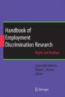 Handbook of Employment Discrimination Research : Rights and Realities - eBook