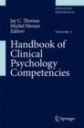 Handbook of Clinical Psychology Competencies - eBook