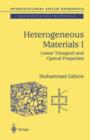 Heterogeneous Materials I : Linear Transport and Optical Properties - eBook