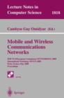Mobile and Wireless Communications Networks : IFIP TC6 / WG6.8 Conference on Mobile and Wireless Communication Networks (MWCN 2004) October 25-27, 2004 Paris, France - eBook
