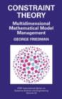 Constraint Theory : Multidimensional Mathematical Model Management - eBook