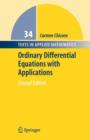 Ordinary Differential Equations with Applications - eBook