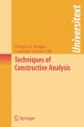 Techniques of Constructive Analysis - eBook