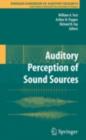Auditory Perception of Sound Sources - eBook