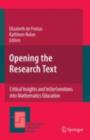 Opening the Research Text : Critical Insights and In(ter)ventions into Mathematics Education - eBook