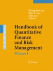 Handbook of Quantitative Finance and Risk Management - eBook