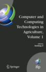 Computer and Computing Technologies in Agriculture, Volume I : First IFIP TC 12 International Conference on Computer and Computing Technologies in Agriculture (CCTA 2007), Wuyishan, China, August 18-2 - eBook
