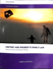 Cretney and Probert's Family Law - Book