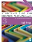 Studying English Literature and Language : An Introduction and Companion - Book
