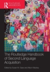 The Routledge Handbook of Second Language Acquisition - Book