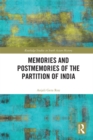 Memories and Postmemories of the Partition of India - eBook