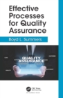 Effective Processes for Quality Assurance - eBook