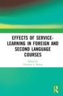 Effects of Service-Learning in Foreign and Second Language Courses - eBook