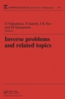 Inverse Problems and Related Topics - eBook