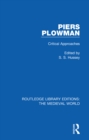 Piers Plowman : Critical Approaches - eBook