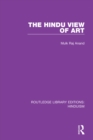 The Hindu View of Art - eBook