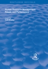 Human Resource Management : People and Performance - eBook