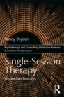 Single-Session Therapy : Distinctive Features - eBook