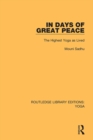 In Days of Great Peace : The Highest Yoga as Lived - eBook