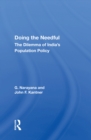Doing The Needful : The Dilemma Of India's Population Policy - eBook