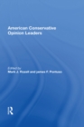 American Conservative Opinion Leaders - eBook