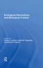 Ecological Interactions And Biological Control - eBook