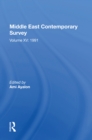 Middle East Contemporary Survey, Volume Xv: 1991 - eBook