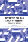 Imperatives for Legal Education Research : Then, Now and Tomorrow - eBook