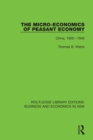 The Micro-Economics of Peasant Economy, China 1920-1940 - eBook
