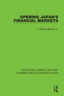 Opening Japan's Financial Markets - eBook