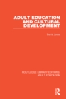 Adult Education and Cultural Development - eBook