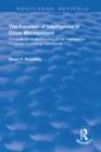 The Function of Intelligence in Crisis Management : Towards an Understanding of the Intelligence Producer-Consumer Dichotomy - eBook