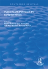 Public Health Policies in the European Union - eBook