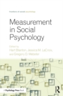Measurement in Social Psychology - eBook