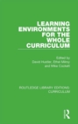 Learning Environments for the Whole Curriculum - eBook