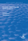 European Citizenship and Social Exclusion - eBook