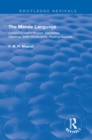 The Mende Language : Containing Useful Phrases, Elementary Grammar, Short Vocabularies, Reading Materials - eBook