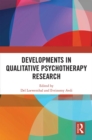 Developments in Qualitative Psychotherapy Research - eBook
