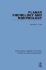 Planar Phonology and Morphology - eBook