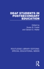 Deaf Students in Postsecondary Education - eBook