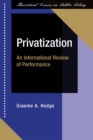Privatization : An International Review Of Performance - eBook