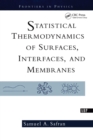 Statistical Thermodynamics Of Surfaces, Interfaces, And Membranes - eBook