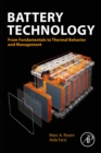 Battery Technology : From Fundamentals to Thermal Behavior and Management - eBook