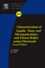 Characterization of Liquids, Nano- and Microparticulates, and Porous Bodies using Ultrasound - eBook