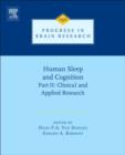 Human Sleep and Cognition, Part II : Clinical and Applied Research - eBook