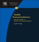 Stable-Nanoemulsions : Self-Assembly in Nature and Nanomedicine - eBook
