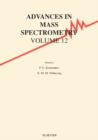 Advances in Mass Spectrometry, Volume 12 - eBook
