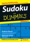 Sudoku For Dummies, Volume 2 - Book