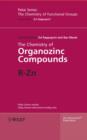 The Chemistry of Organozinc Compounds : R-Zn - eBook