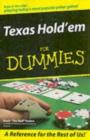 Texas Hold'em For Dummies - eBook
